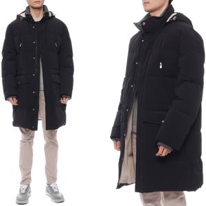 [브루넬로쿠치넬리] 24FW 남성 디태처블 후드 다운 롱패딩 (MM4911827 CQD26 24F)