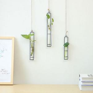 프레임 행잉 플랜트 공중식물 화분 벽걸이 인테리어