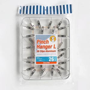 [오너클랜]인기상품 덜튼 다용도 행거 집게 26클립 알루미늄 빨