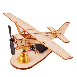 태양광 목재 입체퍼즐 - 영공방 경비행기