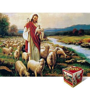 사진퍼즐 직소퍼즐 - 108조각 예수와 양