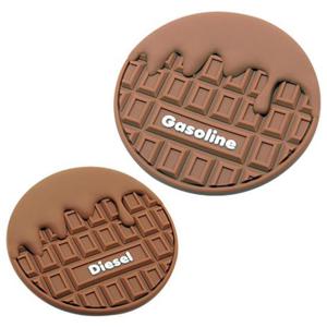 차량실내용품 EXO 초콜렛주유구캡엣지커버 가솔린