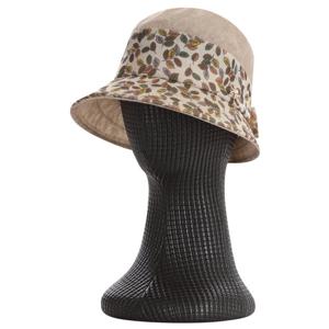 샵앤) 로로 국산 여성 매쉬 플라워 버킷햇 벙거지 KM-WH-0640-베이지