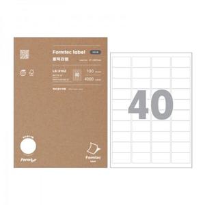 폼텍 바코드용 라벨 40칸 LS3102 100매 바코드라벨지 라벨지 인쇄라벨 분류라벨지 인쇄용라벨지 라벨스티커