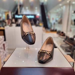 [허시파피]여성 발 편한 3cm 굽 장식 몰드창 정장구두 3fr403_CA