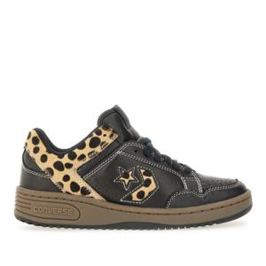 컨버스 레오파드 프린트 블랙 무기 옥스 스니커즈 A12707C BLAC