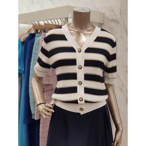 미니멈 세이브존01 브이넥 단가라 카디건 MXBAKC4370