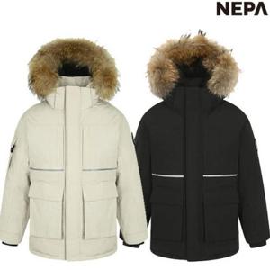 [네파] 남성 알라스카 다운 야상 사파리 헤비 구스 패딩 자켓 7I72015