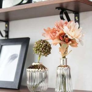 골드링화병 안젤리카 화병 대 골드링 꽃병 유리병 인테리어 소품