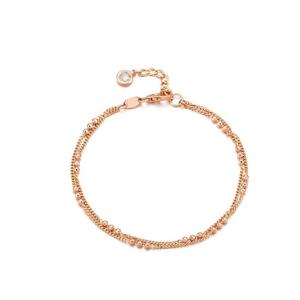 [GB] 두줄 볼 체인 14k GOLD 팔찌 LWB18082G