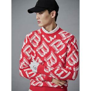 [빈폴골프][빈폴골프] 남성 모노그램 풀오버 - 레드 (BJ4851B116