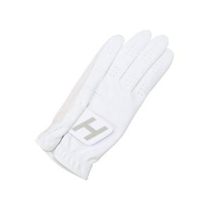 헤지스골프  (HUGV5E301OW)  25SS 화이트 남성 반양가죽 한손 장갑
