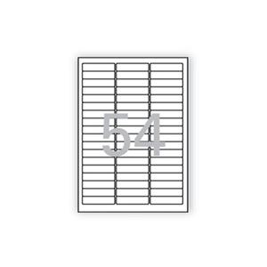 한국폼텍 분류표기용 라벨 LQ-3154 20매 54칸 분류라벨 라벨지 분류용라벨 라벨스티커 분류라벨지 표기용라