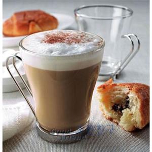 보르미올리 오슬로 카푸치노 220ml 투명컵 물컵 쥬스컵 유리컵 유리잔 카푸치노잔 아이스커피잔 손잡이컵