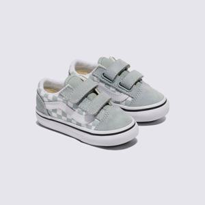 반스 토들러 컬러 띠어리 체커보드Old Skool 올드스쿨 벨크로 VN0009RCEPO1