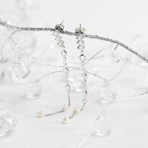 (은침) 베니타 롱 귀걸이