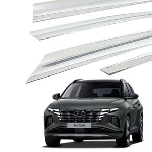 투싼NX4 크롬 썬바이저 차량용 윈도우 창문 진흥 6P