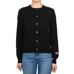 꼼데가르송 X 인베이더 더블와펜 여성 가디건 AZ N087 051 1