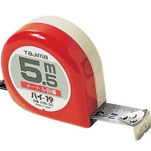 타지마 다용도 줄자 거리 측정기 수동 5.5m 19mm 안전자 긴자 줄자 가정용줄자 회사줄자 자