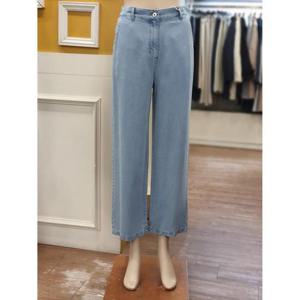 BCBG 세이브존01 오셀 데님 일자 반밴딩 바지 B5B4P357