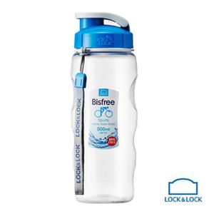 락앤락 비스프리 스포츠 핸디 물병 500ml ABF721 스포츠물통 휴대용물통 투명물병 투명물통 투명스포츠물통