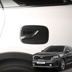 쏘렌토MQ4 주유구 커버 카본몰딩