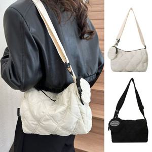 퀼티드 원형 파우치 크로스백 USG-161