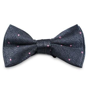 미스트 땡땡이 차콜 보타이_보우타이 나비넥타이