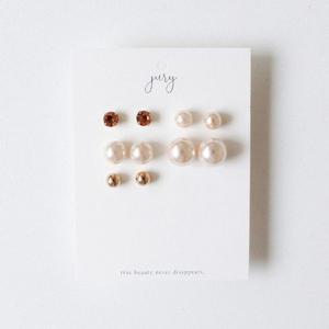 여성 패션 귀걸이 귀찌 여자친구 선물 진주큐빅