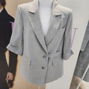 [리안뉴욕]언발란스탈착벨티드자켓(RTEWJK010