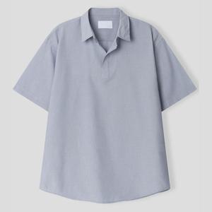 [리빌모아]남자 링클프리 린넨 혼방 반팔 티셔츠 ET5-KAH-Q004-