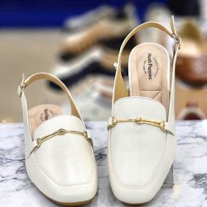 [허시파피]여성 세미드레스 슬링백 로퍼 3FP412