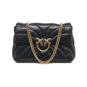 Pinko Love Puff 대형 버터플라이 퀼팅 크로스바디 백 100038A1EX Z99Q TP934820041