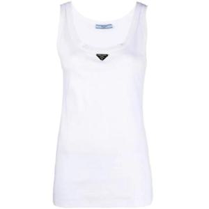 25 FW 프라다 골지 니트 저지 탱크 탑 39546XS22210Z0 TP432349801