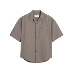 25 FW 아미 파리스 반소매 셔츠 E25HSH236CO0099 TP435429950