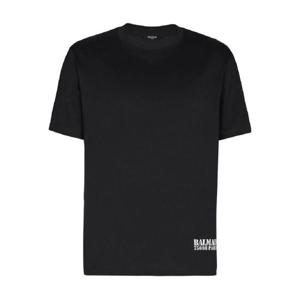 25 FW 발망 로고 스탬프 티셔츠 FH1EG000BD04 TP438272169