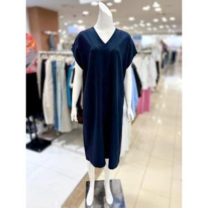 소고 세이브존01 여름 캡소매 브이넥 롱 원피스 AL2PA07