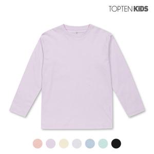 [탑텐키즈][탑텐키즈] 공용 오가닉코튼 레인보우 긴팔티 B_MKC5T