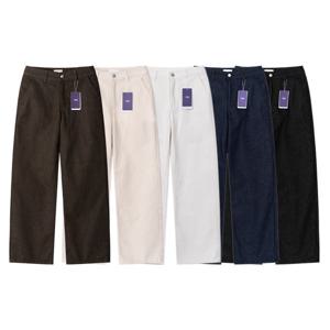 [리빌모아]남자 라운드오비 와이드 데님 팬츠 바지 SG5-PTA-Q037