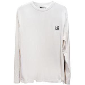 (명품) W231TS17714I 코튼 백로고 롱슬리브