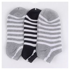 남자 줄무니 발목 쫀쫀 밴드 양말 10켤레 묶음