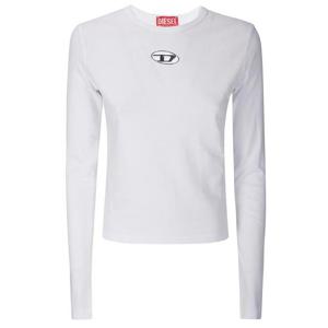 디젤 긴팔 티셔츠 A194380CLBR 100 WHITE WATERFALL