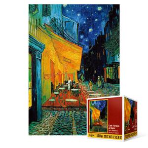 아트박스/퍼즐사랑 108피스 직소퍼즐 / 밤의 카페 테라스  (미니