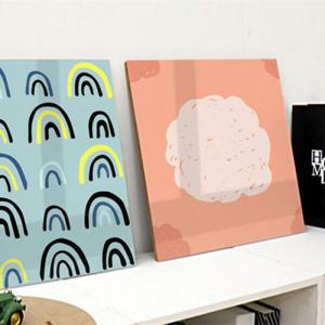 아트박스/꾸밈 cp290-아크릴액자_알록달록패턴