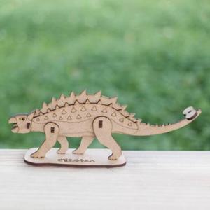 아트박스/퍼즐이야기 3D나무퍼즐 안킬로사우루스 공룡 모형 만들