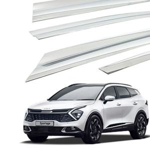 스포티지NQ5 크롬 썬바이저 차량용 윈도우 진흥 6P