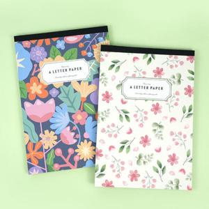 아트박스/핑크풋 핑크풋 꽃길 패드 편지지