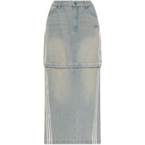 아디다스 오리지널 아딜레니엄 시즌 3 투인원 데님 스커트 JX9215 BLU TP934849349