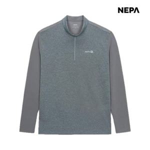 [네파 (행사)]남성 여름 냉감 하이브리드 아이스업 긴팔 집업티셔츠 7K35403