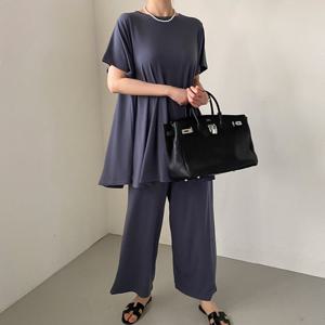 나야홍 / 빅사이즈 506 늘어남좋은모달바지세트 DRAU700